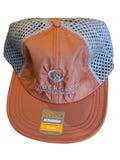 Orange and Beige Richardson Active Wicking Mesh Hat