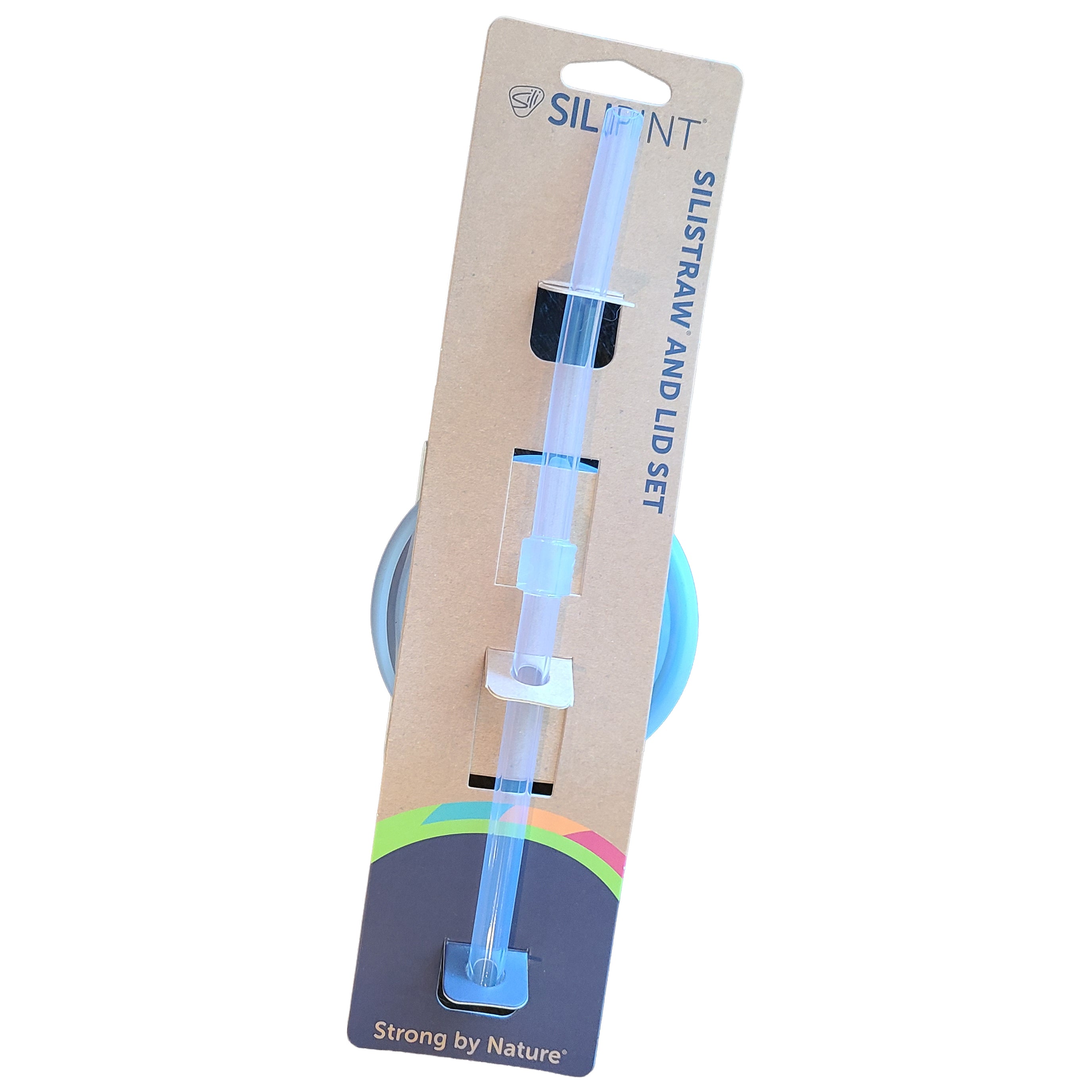 SiliPint Silicone Lid and Straw