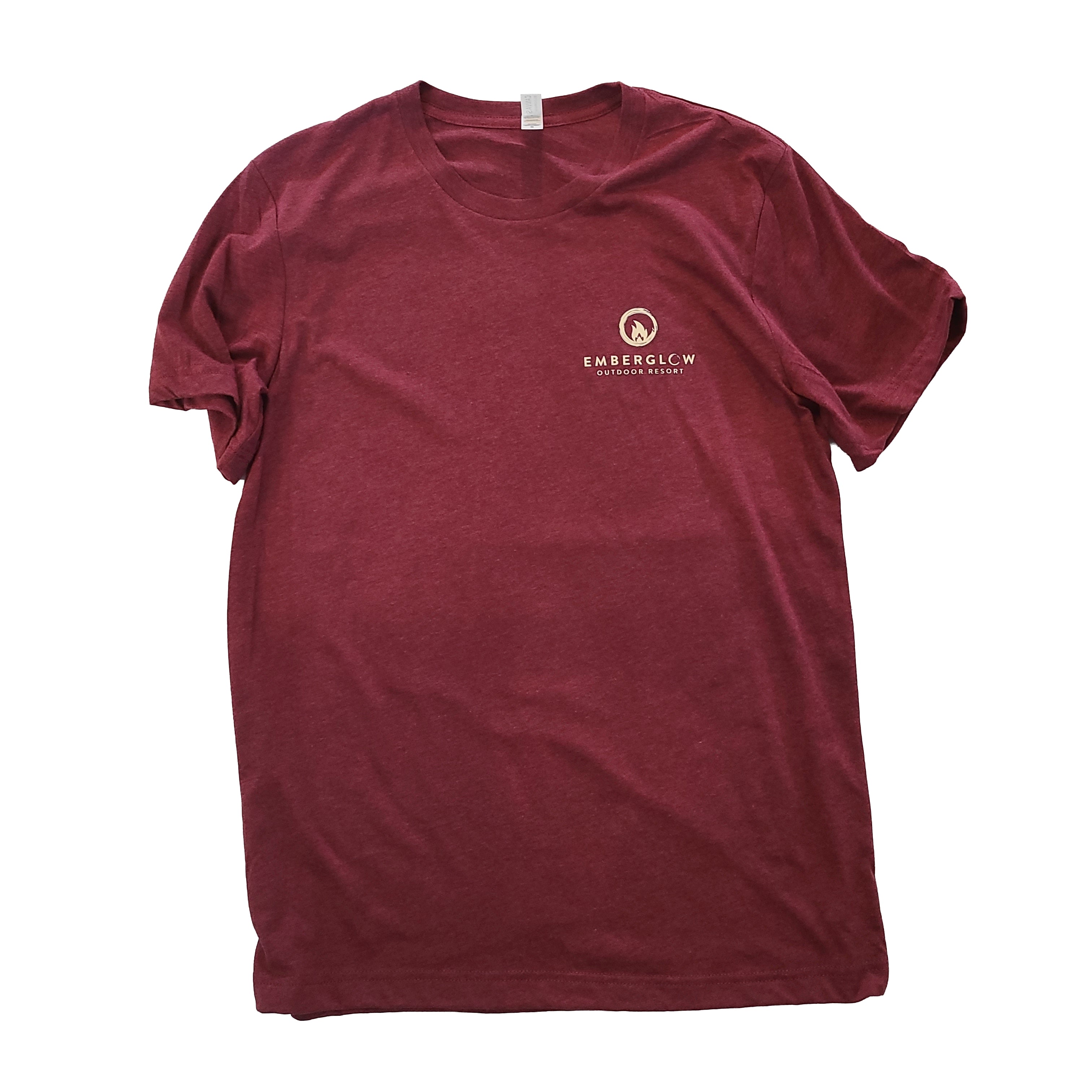 Nature's Perfect Escape Heathered Maroon T-shirt