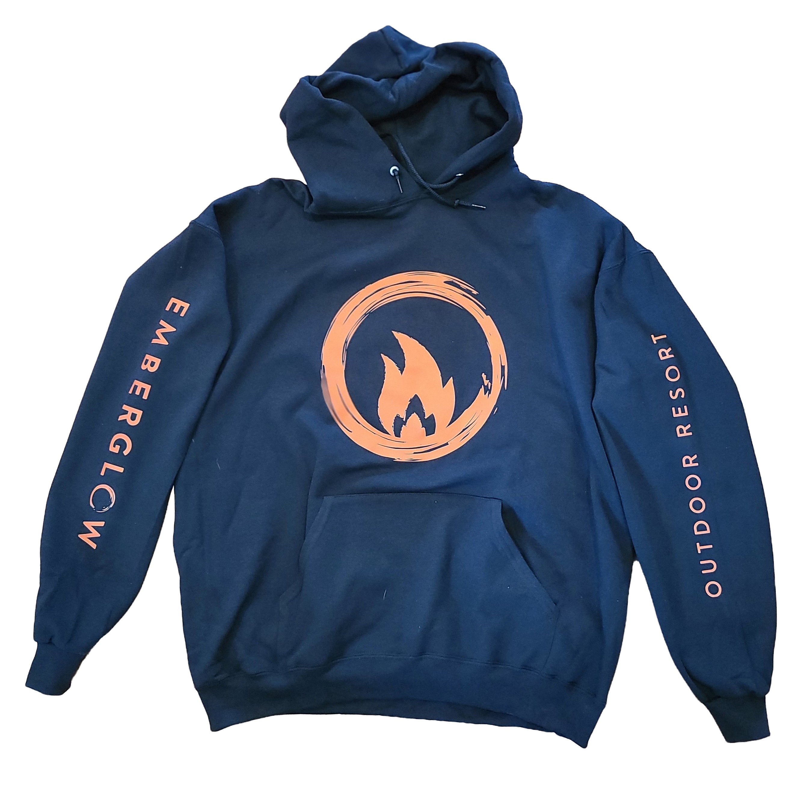 Emberglow Classic Logo Black Sweatshirt Hoodie