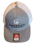 Grey and White Richardson FlexFIt Hat