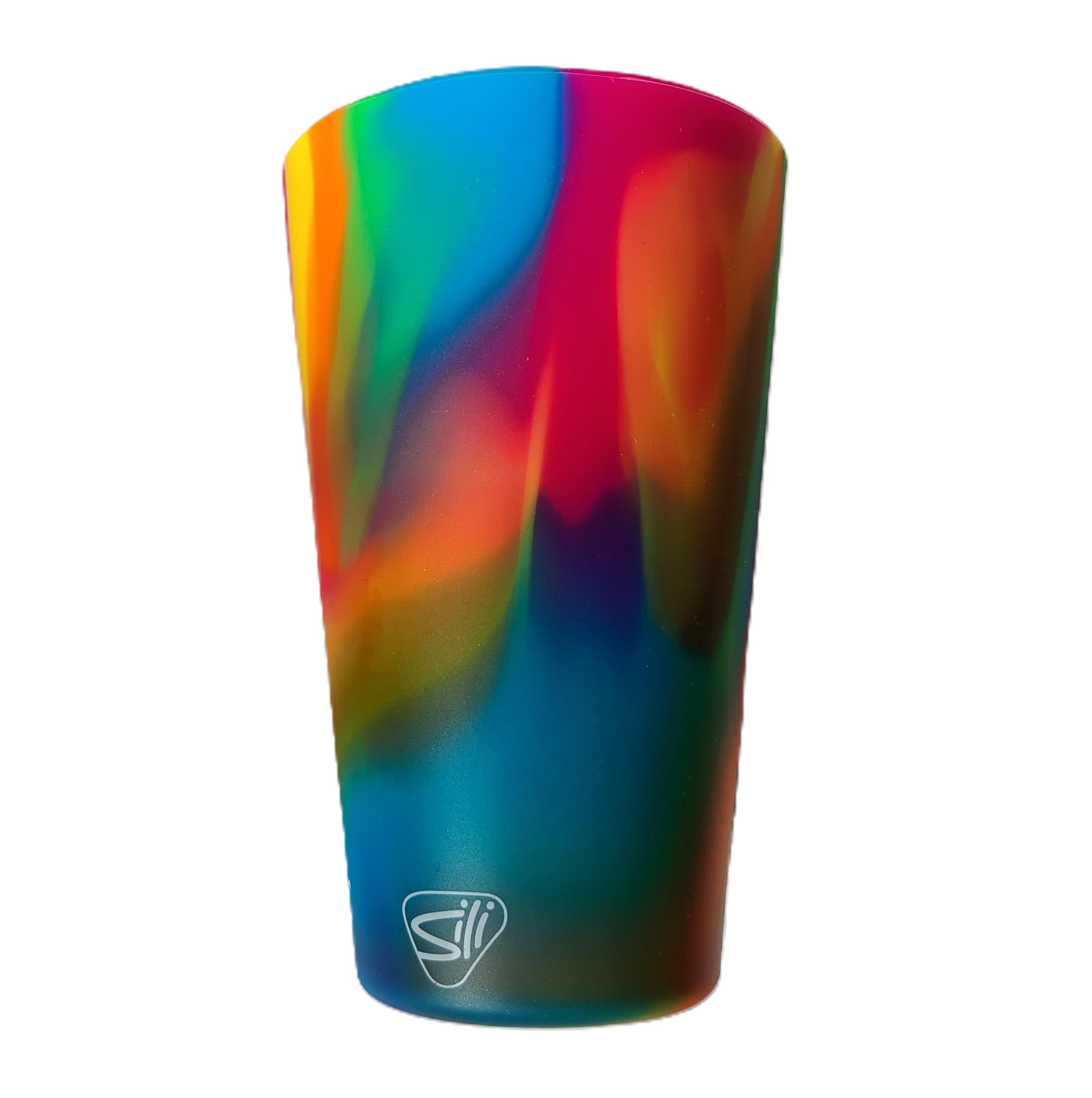 Hippy Drippy Emberglow Silicone PInt Glass