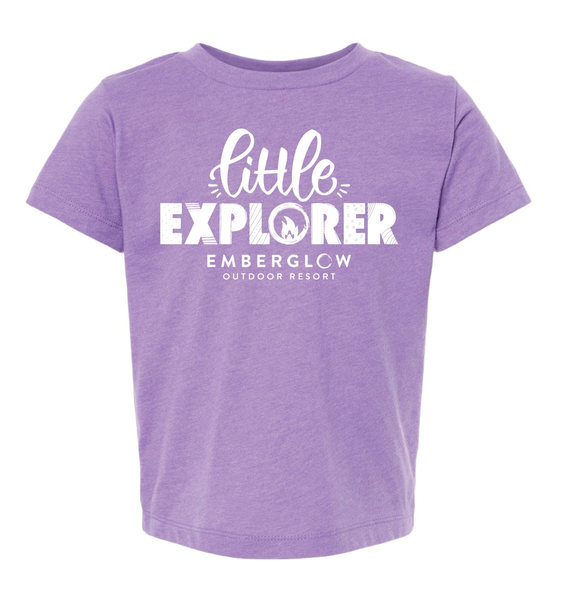 Little Explorer Purple TODDLER T-shirt